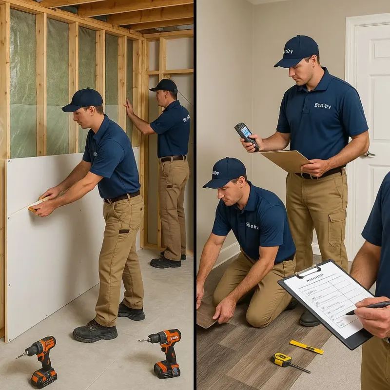 Repairs and Reconstruction process in Benton Harbor, MI